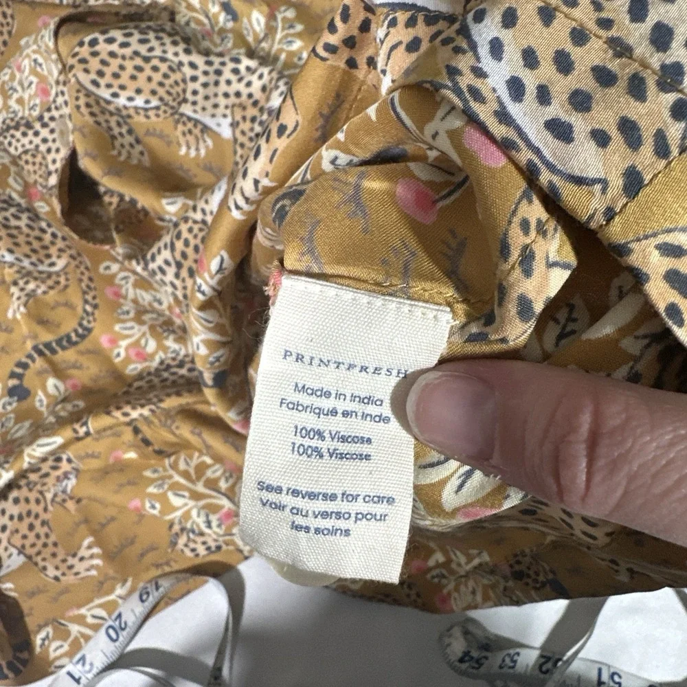 NWT $198 Printfresh [‎ Medium Tall ] Eco Satin Wildest Dreams Set Bagheera T2168